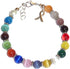 DIY Craft Beading Kit, Everything to Make Cancer Awareness Bracelets, Uses Wire, Crimps and Clasps, Fundraising and Gifts (Multi Colored All Cance...