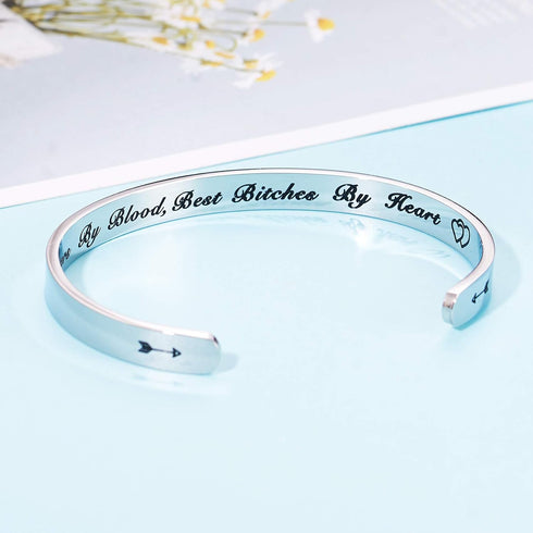 LParkin Best Friend Gift Friendship Bracelet Stainless Steel Best Bitchs Bracelet...