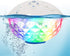 Floating Pool Speakers with Colorful Lights, Bluetooth Wireless Pool Speaker Floatable IPX7 Waterproof, Built-in Mic,Crystal Clear Sound Pool Spea...