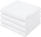 Homaxy 100% Cotton Waffle Weave Kitchen Dish Towels, Ultra Soft Absorbent Quick Drying Cleaning Towel, 13 x 28 Inches, 4-Pack, White...
