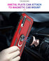 Military Grade Drop Impact for Samsung Galaxy A50 Case 360 Metal Rotating Ring Kickstand Holder Magnetic Car Mount Armor Heavy Duty Shockproof Cas...
