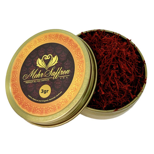 Premium Spanish Saffron Threads / 1/9 Oz (3 Gram)...