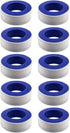 Thread Seal Tape for Plumbers PTFE Pipe Sealant Tape 5 Rolls Teflon Tape for Shower Head Water Pipe 394In Long 5 Or 10pcs...