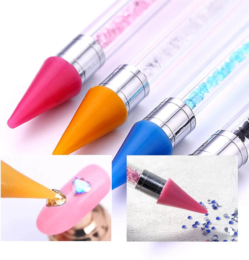 Diamond Painting Pens, No Wax Needed Diamond Painting Kits Diamond Painting Tools, Self-Stick Drill Pen with Double Heads, 5D Diamond Art Painting...