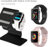 Tranesca 2 in 1 Charging Stand Holder Dock Compatible for Apple Watch Series Ultra2/Ultra/9/8/7/6/5/4/3/2/1/SE (38mm/40mm/41mm/42mm/44mm/45mm/49mm...