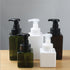 Foaming Soap Dispensers Pump-Bottles for Kitchen, Bathroom Countertop and Vanities 250 ml(8.5 oz) +450 ml (15.1oz) Pack of 2 (borwn)...