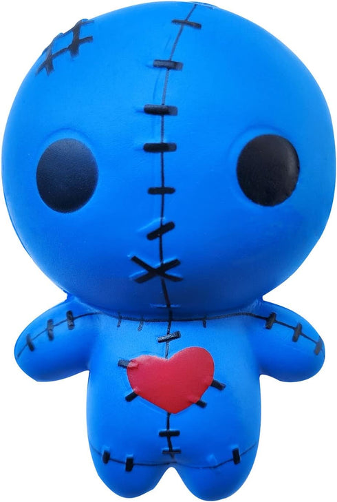 funnysquee Cute Ghost Squishies Toy Horror Voodoo Dolls Stress Relief Slow Rising Soft Squeeze Toys for Kids Halloween Christmas Thanksgiving Gift...
