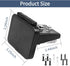 2Pcs 120A Plug Mounting Panel for Anderson Connectors, Mount Bracket Panel Plug with Dust Cover, Battery Quick Connect/Disconnect Connector Mounti...