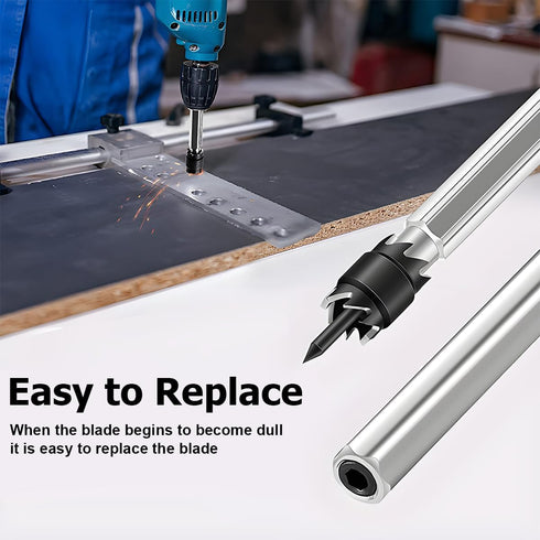 14PCS Car Spot Welder Cutter Sets, Vehicle 3/8" HSS Spot Welding Cutting Hole Remover Drill, Automobile Spot Welding Supplies Dedicated Kit, Unive...