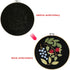 Sanlykate Full Range Embroidery Starter Kit - Embroidery Cloth with Pattern and Instructions, including Bamboo Hoop, Color Threads, Tools Kit for ...