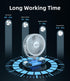 Portable Camping Fan with LED Lantern, USB Rechargeable Tent Fan with Hanging Hook, 4 Speeds Adjustable Small Personal Fan, Faster Cooling, Ultra ...
