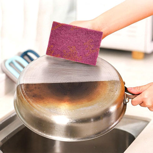 Heavy Duty Cleaning Cloths, Household Scrub Pads?10/Pack, for Cleaning Stubborn Stains in The Oven and Sink, on The Grill, or on The Bottom of pot...