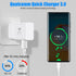 Samsung Charger Fast Charging USB Type C Cable 6ft for Android Samsung Galaxy S10/S10e/S10Plus/S9/S9Plus/S8/S8Plus/A51/A52/A53/Note20/Note10/Note9...