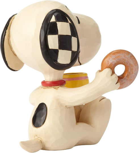 Enesco 6001297 Jim Shore Peanuts Snoopy Donuts and Coffee Miniature Figurine, 3 Inch, Multicolor...