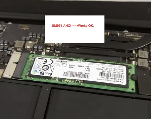 JSER 12+16pin 2014 2015 to M.2 NGFF M-Key AHCI SSD Convert Card Compatible for A1493 A1502 A1465 A1466...