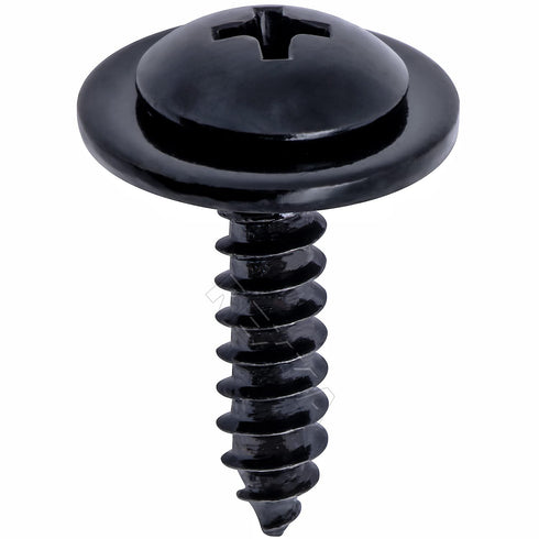 Rexka 30pcs Fender Liner Splash Shield Wheelhouse Liner Screw Phillips Truss Head Sems Compatible with Honda Acura BMW 90114-SE0-000 Accord ILX RD...
