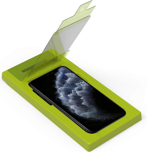 PureGear HD Clear Tempered Glass Screen Protector compatible with Apple iPhone 11 Pro, w/Self Alignment Installation Tray, Touch Sensitive, Case F...