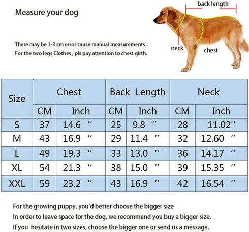 Winter Small Medium Dog Coat Windproof,High Collar Dog Jacket Cotton-Padded for Puppy Cat Doggie Pets Dog Clothes Apparel Clothing with Zipper and...