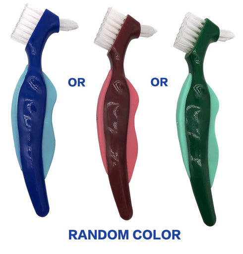 Denture Case,Denture Cups Bath, Toothbrush with hard denture, Dentures Container with Basket Denture Holder for Travel,Mouth Guard Night Gum Retai...