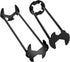 Basin Wrench, 7 Sizes Sink Wrench Set Universal Under Sink Plumbers Wrench, Multifunctional Sink Wrench Universal Under Sink Plumbers Wrench, Fauc...