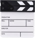 Action Cut Board, Andoer Acrylic Film Clapboard Dry Erase Compact Size TV Film Movie Director Cut Action Scene Clapper Board Slate...