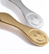 Premium Smiley Face Stainless Steel Dinner Spoon - Perfect for Soup, Coffee and Tea Delights (1 gold and 1 silver two smiling spoons)...