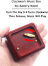 Sinzyo Music Box Vintage Musical Boxs Gift for Birthday Valentine's Day Christmas Day(Wine Red Box)...