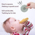 Mini Tudou 6 PCS Baby Stacking & Nesting Toys, Soft Stacking Blocks Ring Stacker, Baby Sensory Teether Toys with Letter, Animal and Shape, Early L...