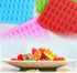 homEdge Silicone Gummy Bear Candy Molds, Set of 4 Packs Non Stick Food Grade Chocolate Gummy Mold Bonus with 2 Dropper-Blue, Red, Green and Pink...