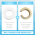 Pool Cleaner Climbing Rings (4 Pack) Fits for Dolphin Maytronics Robotic Replacement Parts 6101611 Compatible with M200/M400/M500, Nautilus/CC Plu...