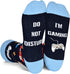 Novelty Birthday Christmas Gifts for Men Women - Funny Saying Crew Socks Silly Funky Dress Socks...
