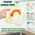 Bamboo Paper Towels Reusable Washable Cleaning Cloth, Weekly Disposable Rayon Towels Heavy Duty & Tear Away 20 Sheets per Roll for Home & Kitchen ...