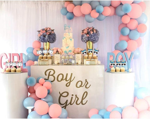 Unicorn Cupcake Toppers Cake Decoration for Unicorn Themed Baby Shower Gender Reveal Party Supplies- Set of 24...