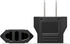 Europe to American Outlet Plug Adapter, Unidapt European EU to US Travel Power Adapter Plug, EU/Italy to USA/Kanada Outlets Converter Wall Plug AC...