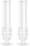 SLEEKLIGHTING | 10W LED PL Omni Bulb - Replaces 2 & 4 Pin, 26W Eq, 4000K Daylight, UL-Listed, 1000 Lumens, G24D/G24Q/GX24Q Base, 2-Pack, Ballast B...