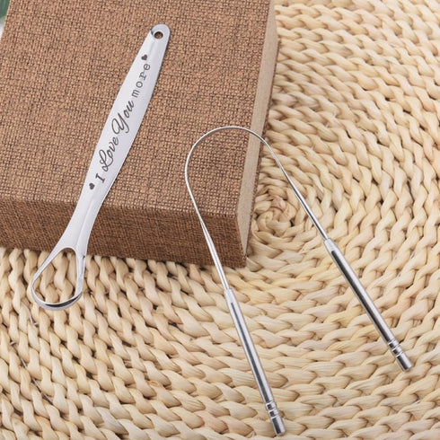 Oral Care Gift for Husband Wife Birthday Christmas Gifts for Boyfriend Girlfriend Tongue Scraper for Adults Son Daughter Gifts for Wife Husband We...