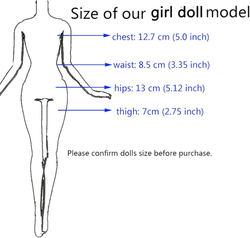 BJDBUS 6 Pcs Ball Mini Gown Dress for 11.5 inch Girl Doll Clothes Playset...