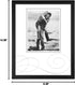 Malden International Designs Black Concept Wood Picture Frame, 8x10, Black...