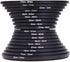 18Pcs Filter Ring Adapter Set, 37-82mm Metal Step Up/Down Rings Lens Adapter Filter Set Compatible with Digital SLR Camera...
