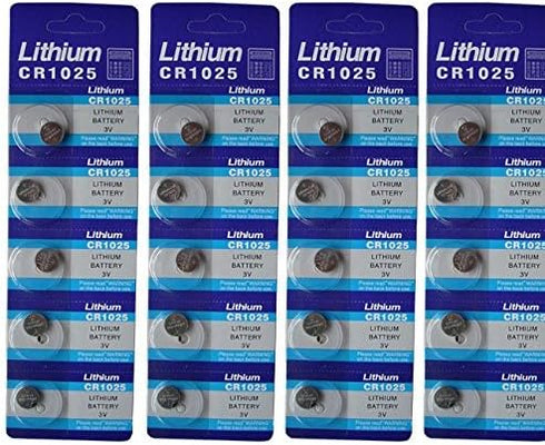 Generic Cr1025 Br1025 1025 3V Lithium Batteries 20 Pcs 4 Cards FBA...