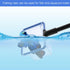 Aquarium Cleaning Tool Set, Fish Tank Cleaner Kit Tools with Handle, Seaweed Scraper, Fishing Net, Sponge Brush, Wall Brush- 5 in 1 & Fish Tank Gr...