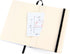 Pentalic 4" x 6" Pocket Grid Traveler Journal, 160 Pages, Black...