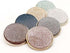 5 PCS Metal Round Shank Button Many Sizes Special Sparkling Buttons for Clothes Bags Decor Sewing Crafts (Pink, 23mm)...