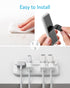 Anker Magnetic Desktop Cord Holder, Multipurpose Wire Keeper for Lightning, USB-C, Micro Cables - Sticks to Wood, Marble, Metal, Glass (White)...