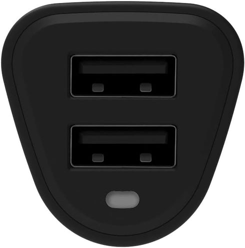 Griffin PowerJolt 24W USB Car Charger - Cigarette Lighter USB Charger - Portable Charging Device for Car Charging Port - USB-A to Lightning Cable ...