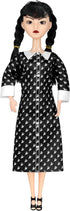 Girls Black Dolls, 11.5'' Toys Long Sleeve Dots Black Hair & Black Shoe, Birthday for Girls Fans Kids...