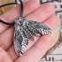Wixine 2Pcs Skull Head Moth Necklace Animal Pendant Lady Necklace...