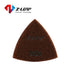 Resin Triangular Sanding Polishing Pads for Oscillating Tools Sandpaper Sheet Porcelain Stone Glass Ceramic Discs 3"(80mm) 3000 Grit-2pcs...