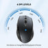 TECKNET Bluetooth Mouse, 4800 DPI Wireless Mouse, 2-Year Battery 6 Adjustable DPI, 6 Buttons Compatible with Laptop/Windows/Computer - Grey...