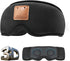 MOITA Sleep Headphones Bluetooth Sleep Mask, 3D Sleeping Eye Mask with Built-in Sponge Speakers, Wireless Bluetooth Headphones Sleep Mask for Slee...